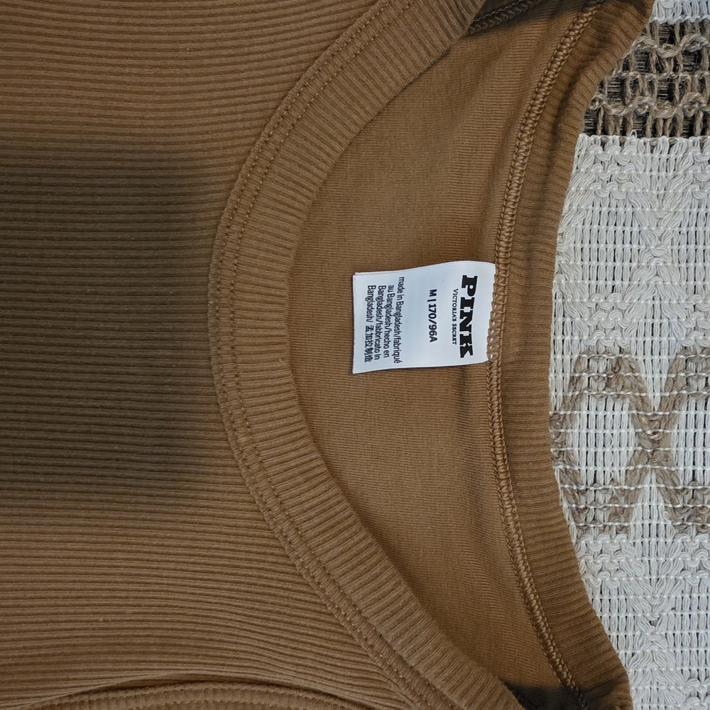 Tan Ribbed Tank Top‎ - Picture 2 of 4